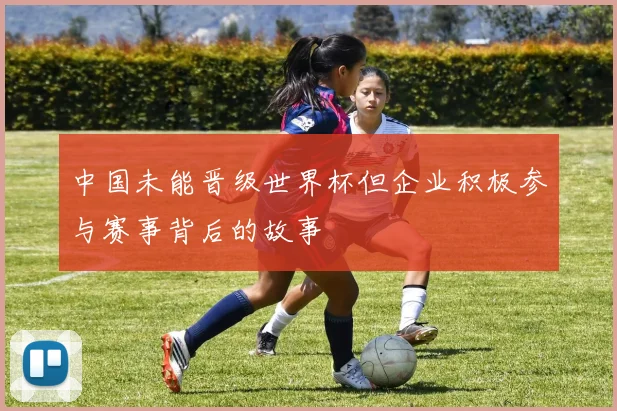 中国未能晋级世界杯但企业积极参与赛事背后的故事
